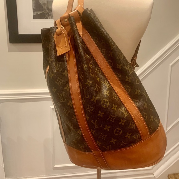 Louis Vuitton Monogram Brown Tan Backpack - Picture 13 of 14